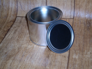 Plechovka na farby + viečko 530 ml (1-79 ks)